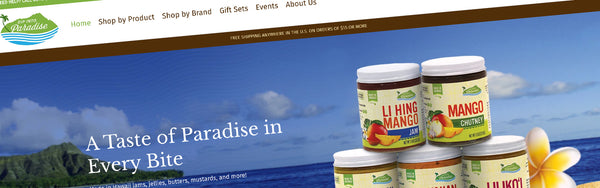 New Dip Into Paradise Website 
