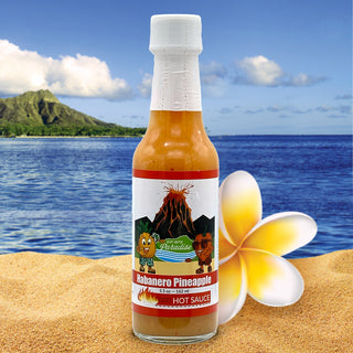 Dip Into Paradise Habanero Pineapple Hawaiian Hot Sauce