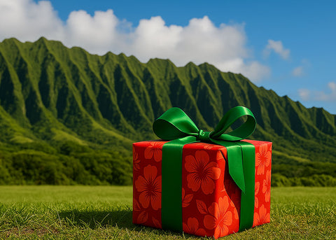 Hawaiian Gift by the Koolau Mountains on Oahu, Hawaii