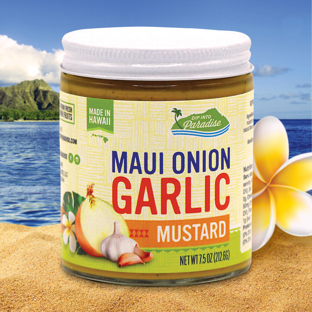 Hawaiian Gourmet Maui Onion Garlic Mustard from Dip Into Paradise
