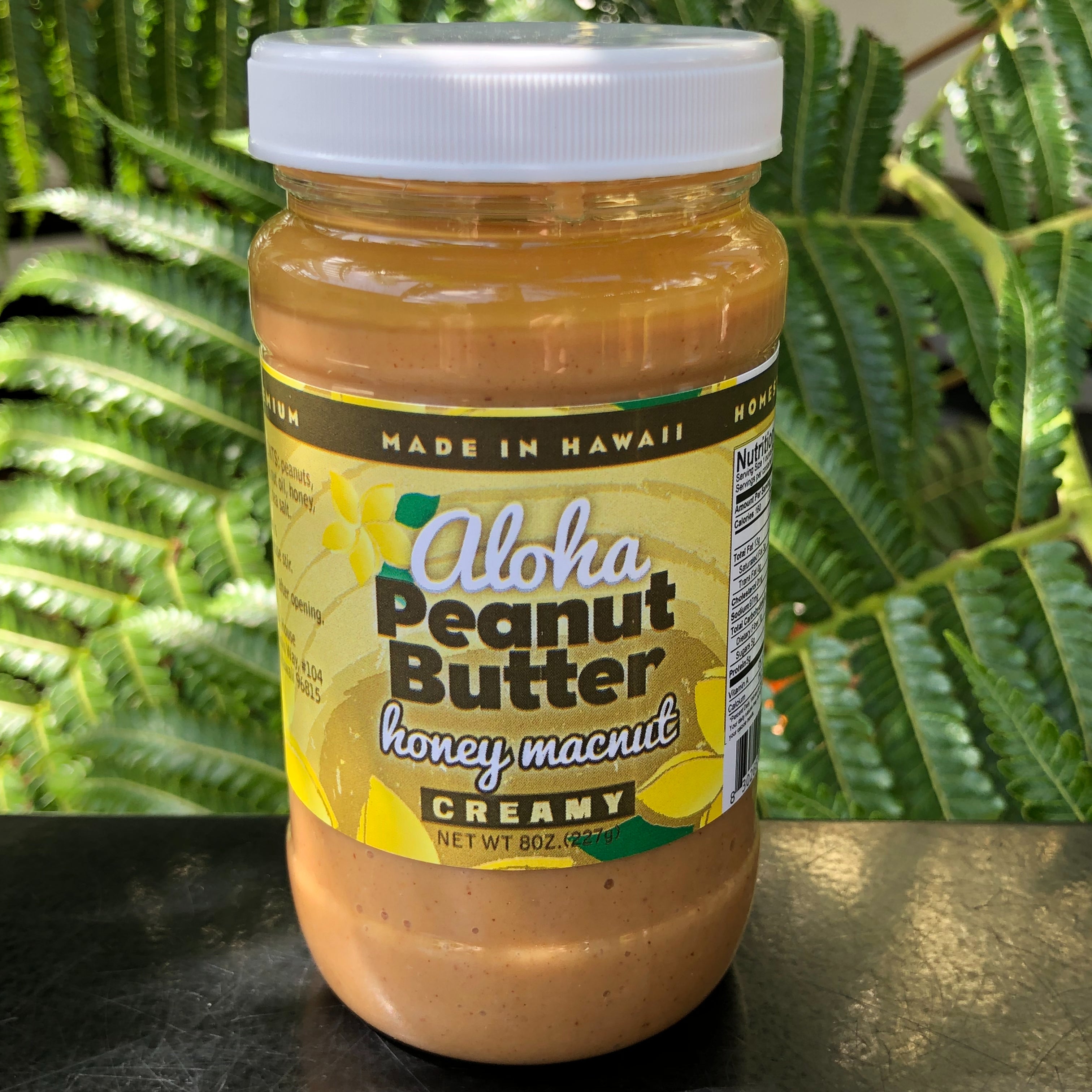 Aloha Honey MacNut Peanut Butter Jar Dip Into Paradise